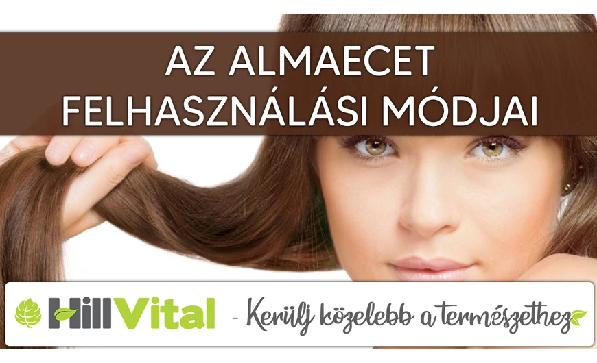 Az almaecet többféle felhasználási módja 