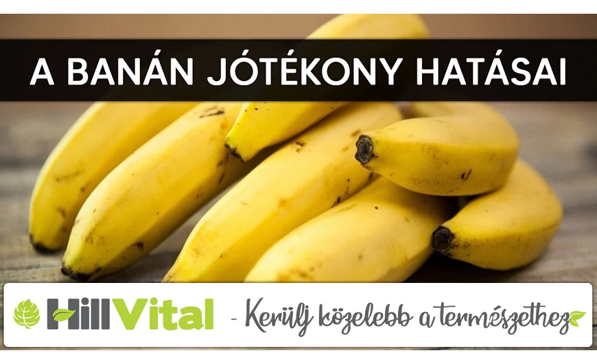 A banán egészségügyi előnyei