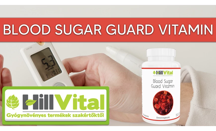 A Blood Sugar Guard Vitamin hozzájárul a normál vércukorszinthez