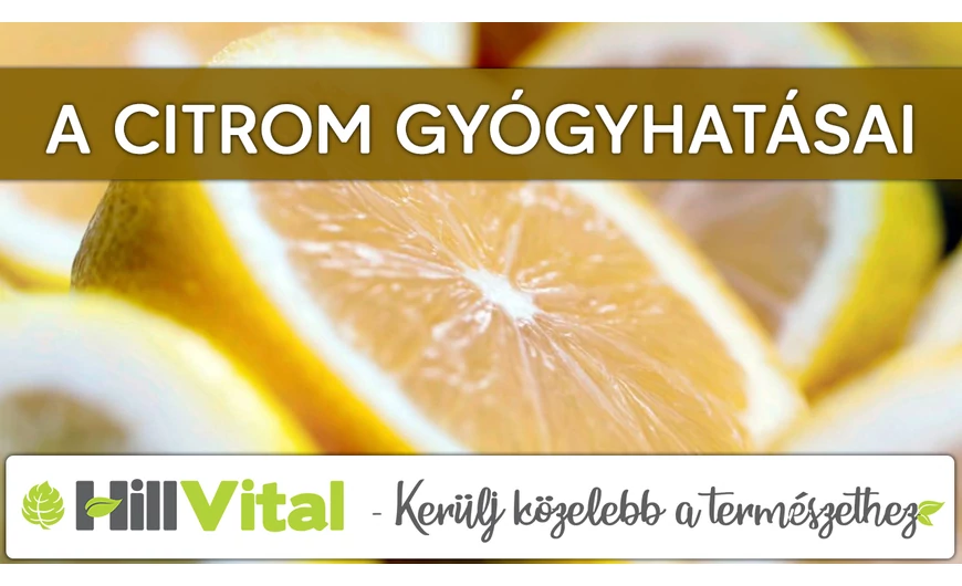 A citrom gyógyhatásai