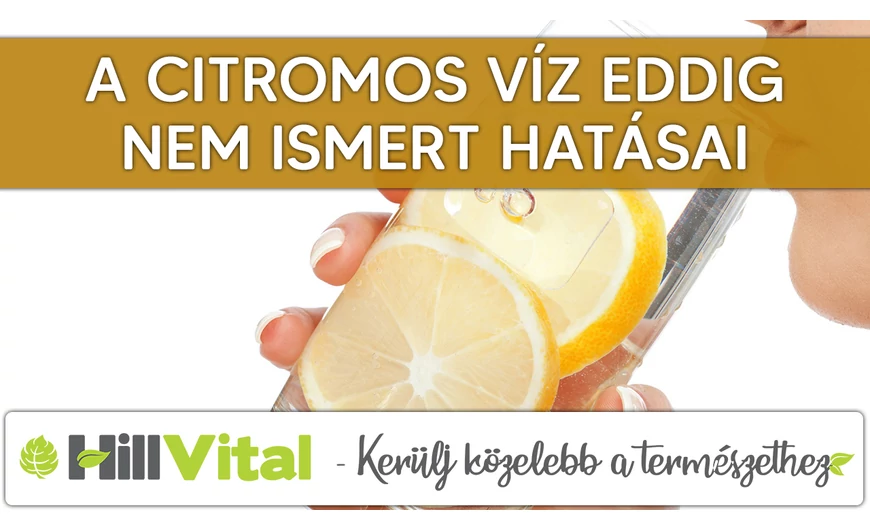 A citromos víz néhány meglepő hatása