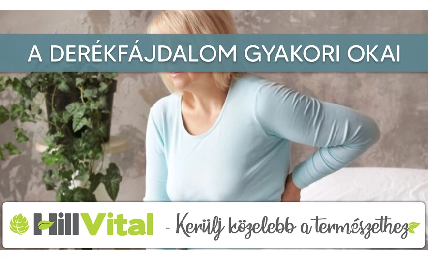 A derékfájdalom gyakori okai