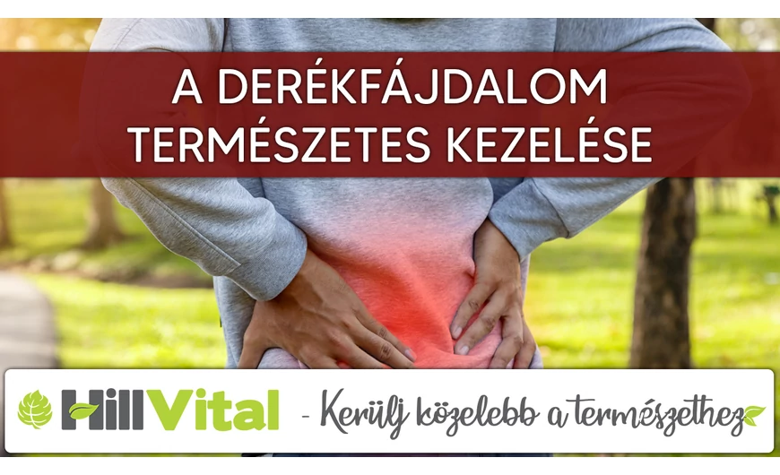 A derékfájdalom természetes kezelése
