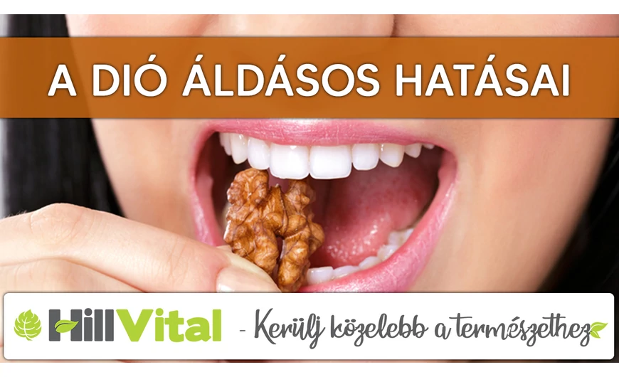 Áldásos hatásai vannak a diónak