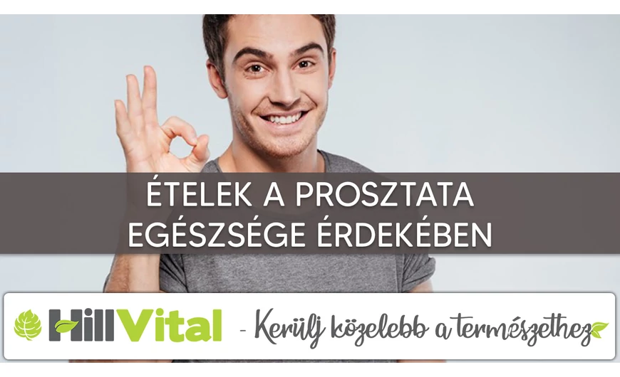 Ételek a prosztata egészségének megőrzése érdekében