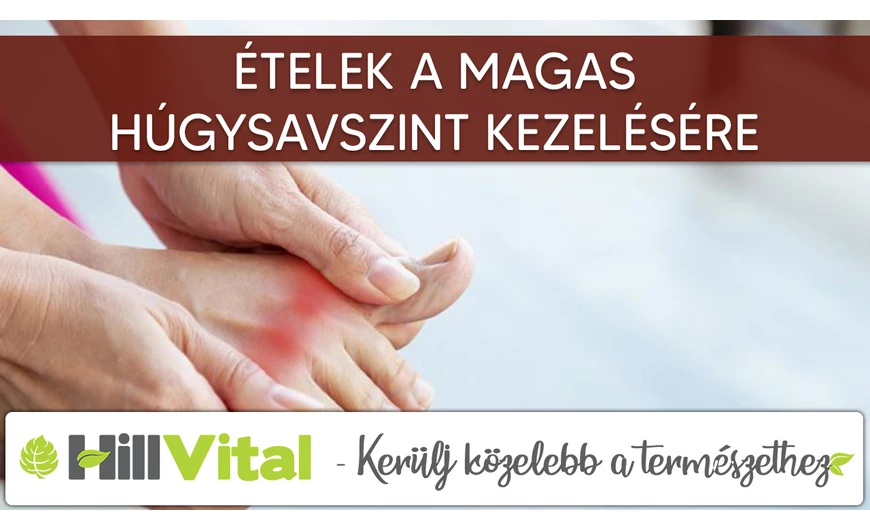 Ételek a magas húgysavszint kezelésére
