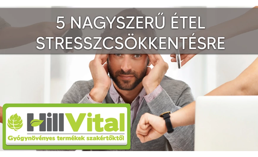 5 stresszcsökkentő étel