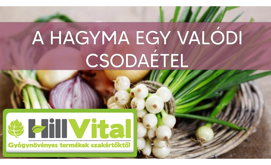 A hagyma gyógyító ereje