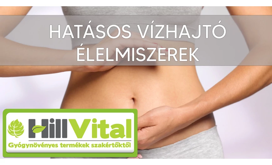 Hatásos vízhajtó élelmiszerek