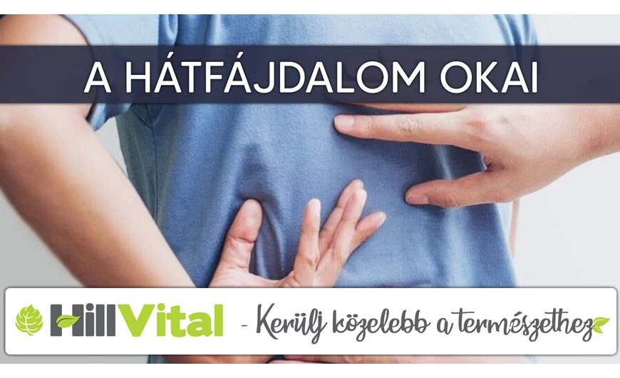A hátfájdalom lehetséges okai