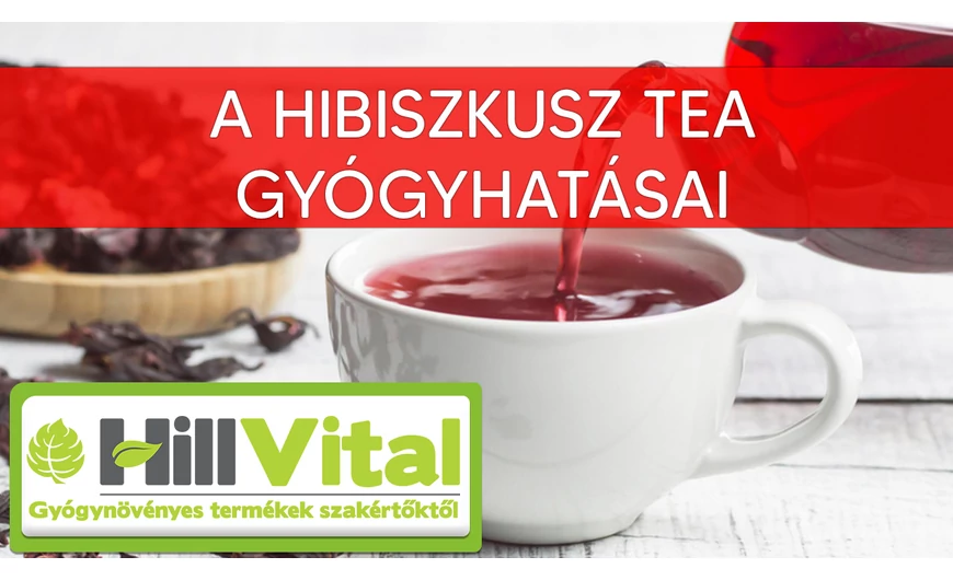 A hibiszkusz tea gyógyhatásai