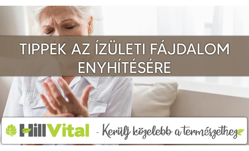 Tippek az ízületi fájdalom enyhítésére