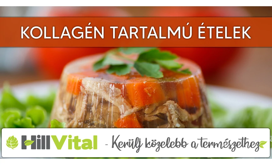 Kollagén tartalmú ételek