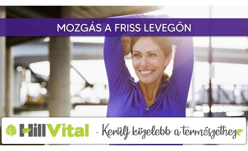 Mozgás a friss levegőn és a hatásai