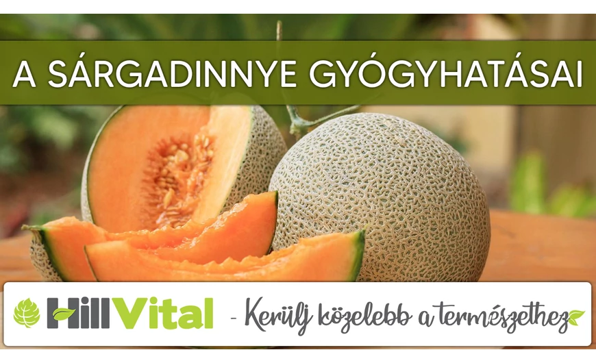 A sárgadinnye gyógyhatásai