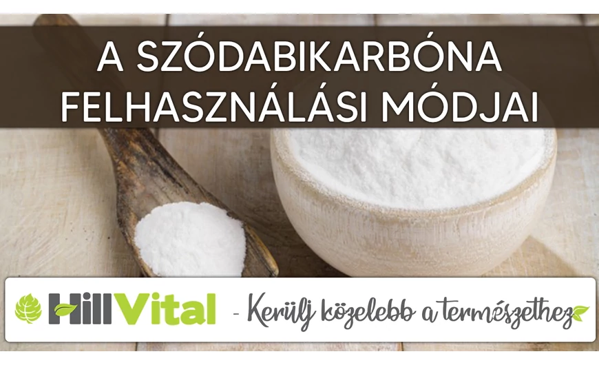 A szódabikarbóna felhasználása és jótékony hatásai