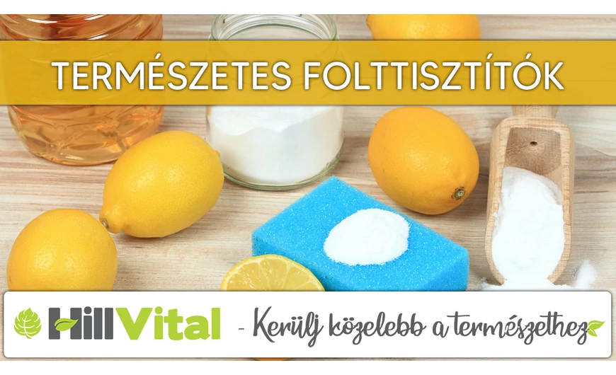 Természetes folttisztítók
