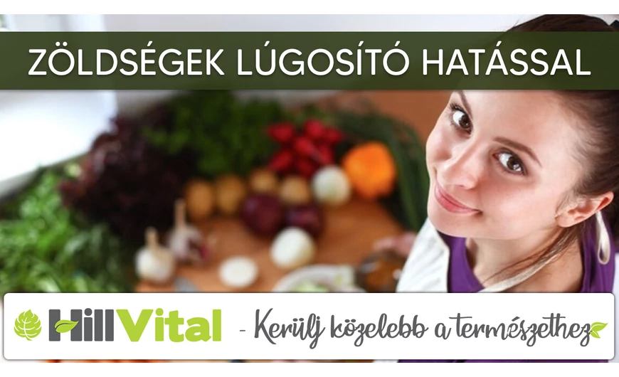 Zöldségek nagyszerű lúgosító hatással