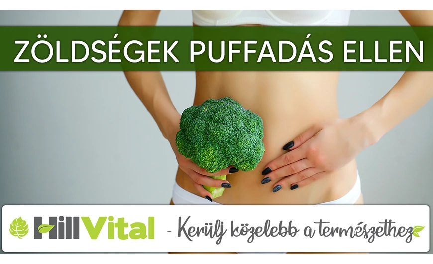 Zöldségfogyasztás puffadás ellen