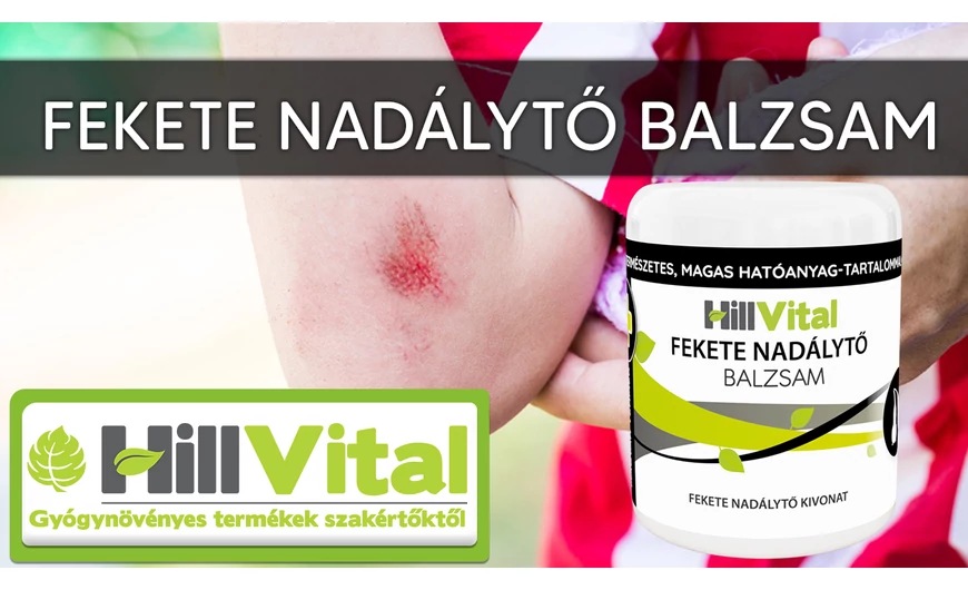 HillVital FEKETE NADÁLYTŐ krém