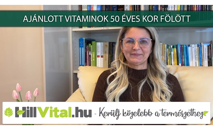 A legfontosabb vitaminok 50 éves kor fölött