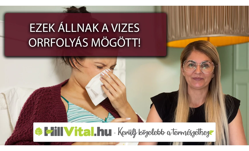 Ezek állnak a vizes orrfolyás mögött!