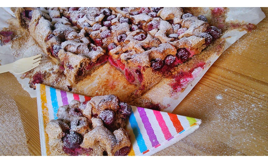 Zablisztes meggyes piskóta recept - Így készítsd!