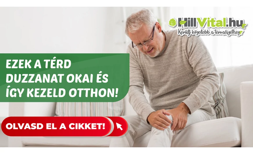 Ezért duzzad be a térded! Íme a leggyakoribb okok és megoldások!
