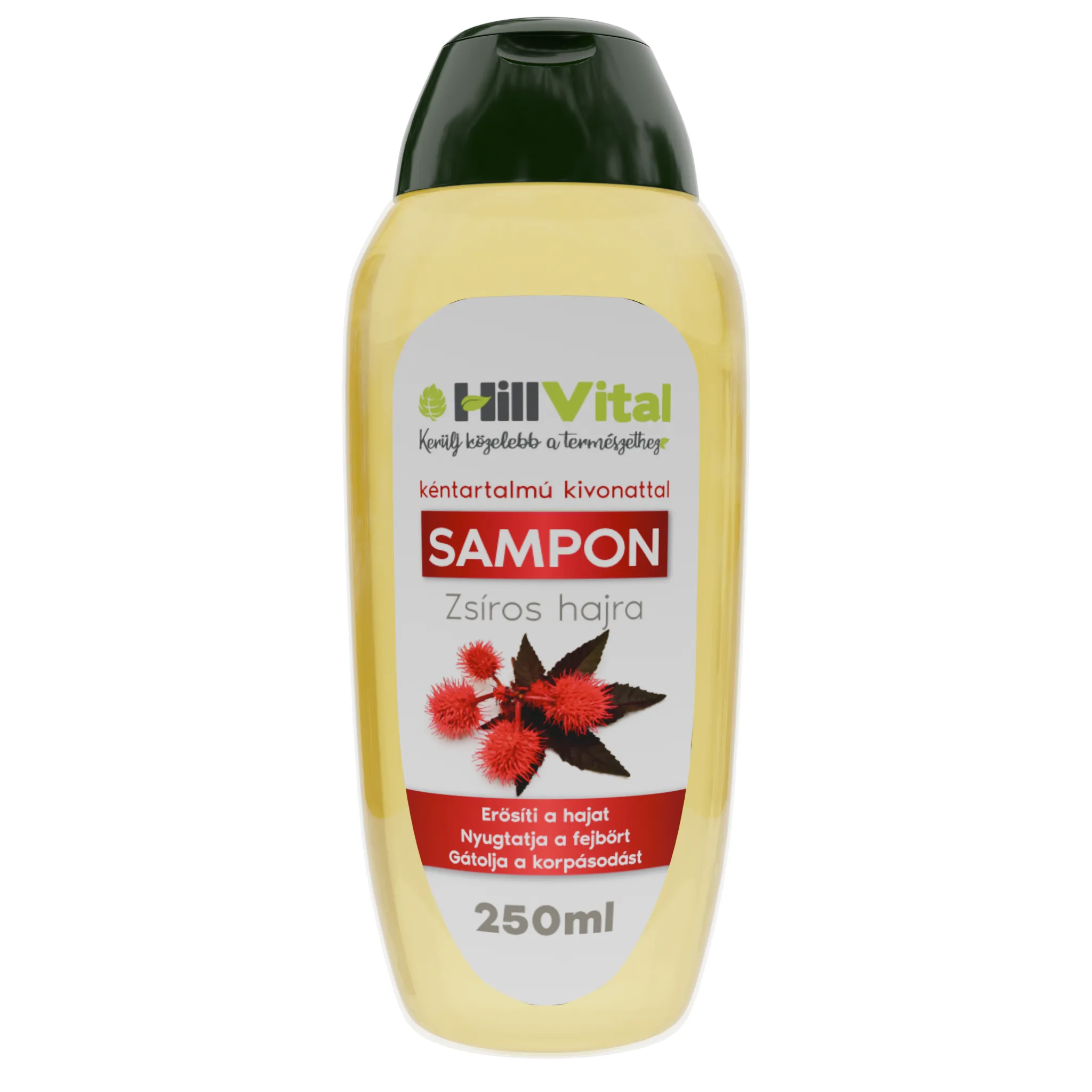Gyógynövényes sampon - zsíros hajra