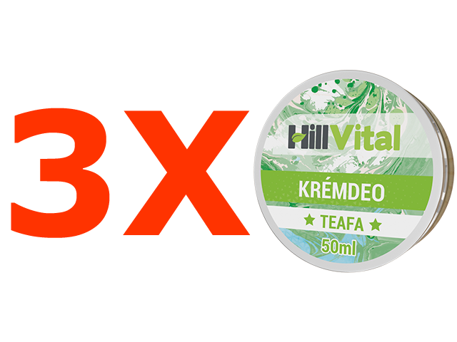 Teafa krémdeo - 3db.