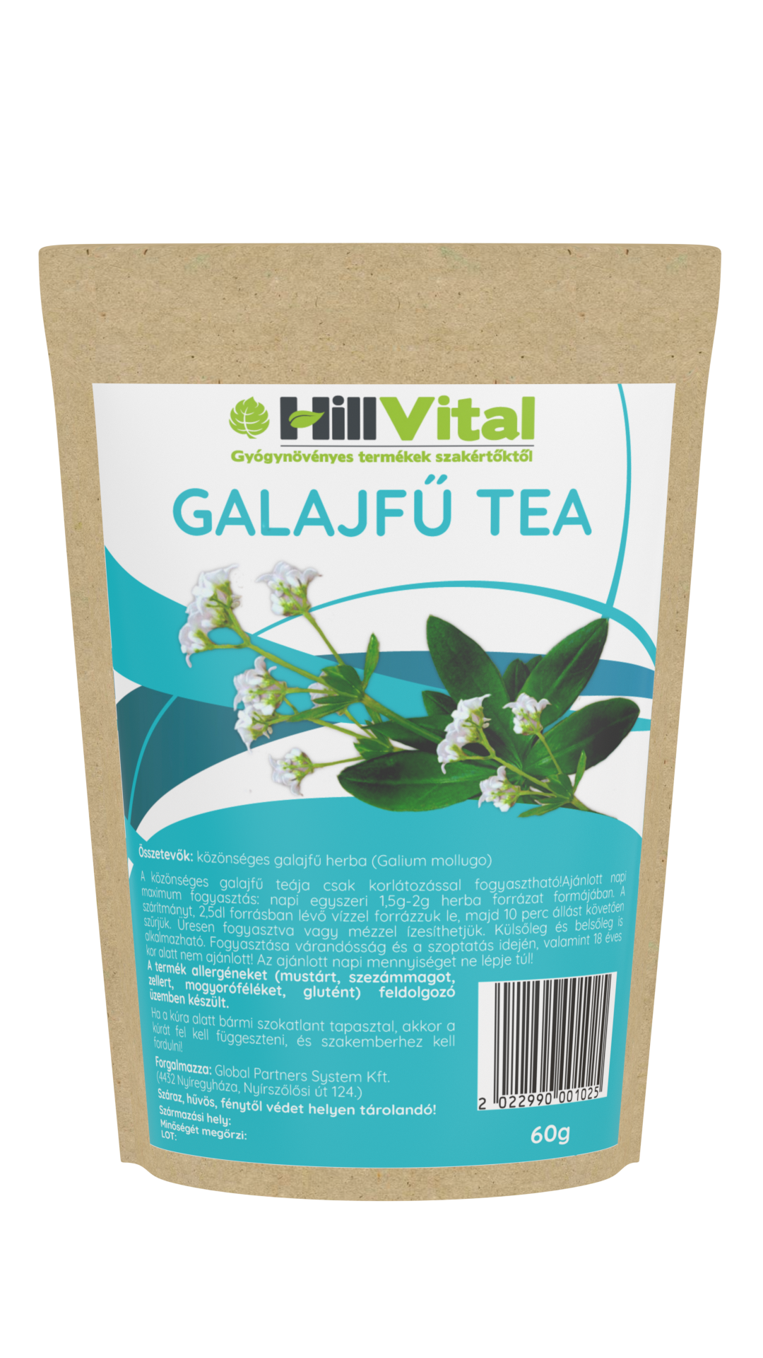 Galajfű tea