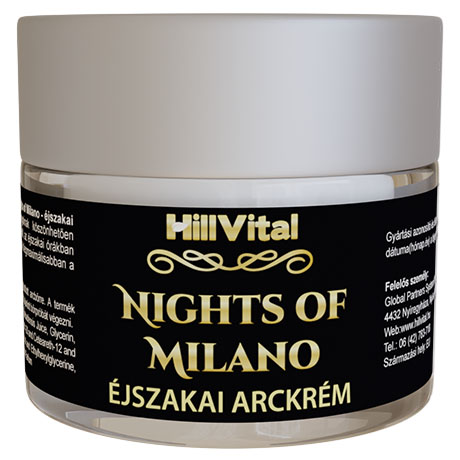 Nights of Milano - Éjszakai arckrém