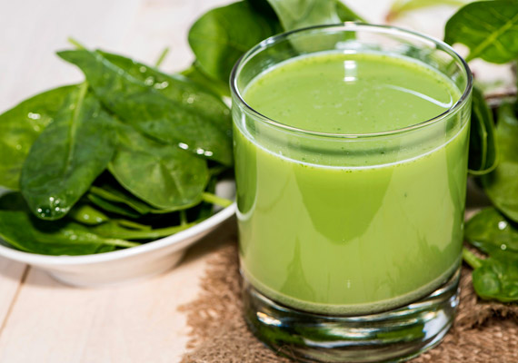 Spenótos smoothie